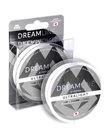 Plecionka Mikado Dreamline Ultralight 0.058mm 4.43kg 150m Biała