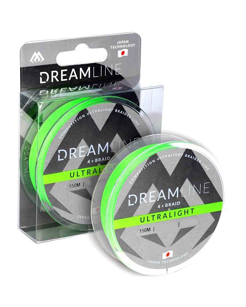 Plecionka Mikado Dreamline Ultralight 0.058mm 4.43kg 10m Fluo Zielona