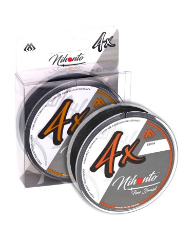 Plecionka Mikado Nihonto Fine Braid 0.10mm 7.70kg 150m Czarna