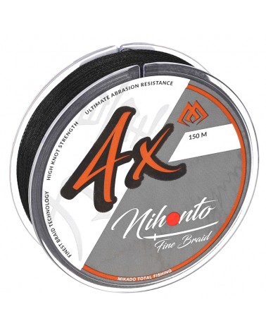 Plecionka Mikado Nihonto Fine Braid 0.14mm 9.70kg 150m Czarna