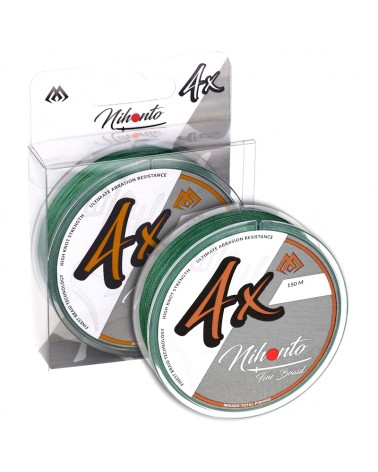 Plecionka Mikado Nihonto Fine Braid 0.06mm 3.25kg 150m Zielona