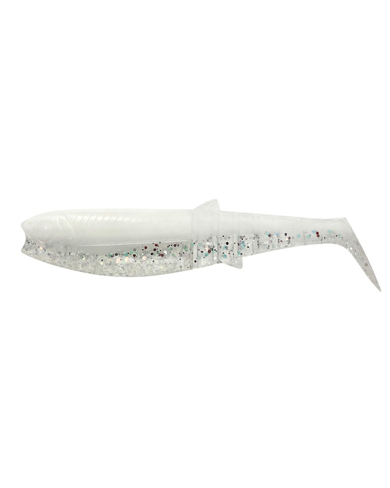 Guma Cannibal Savage Gear 6.8cm 3g White Flash