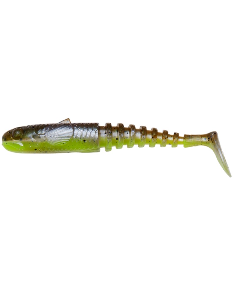 Guma Savage Gear Gobster Shad 11.5cm 16g Green Pearl Yellow