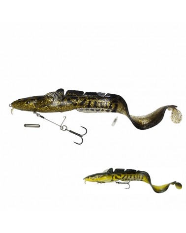 Guma Savage Gear 3D Burbot Shallow 25cm 70g Burbot Slow Sink