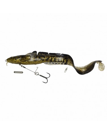 Guma Savage Gear 3D Burbot Shallow 25cm 70g Gold Burbot UV Slow Sink
