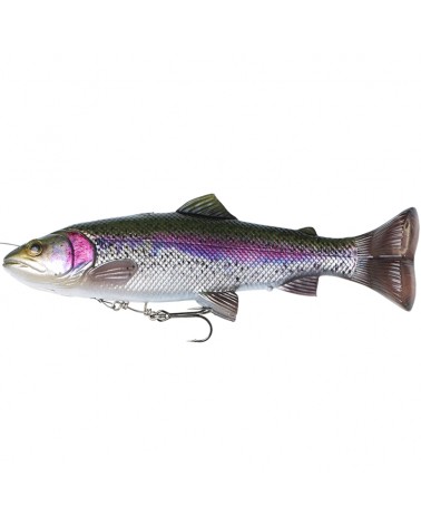 Guma 4D Line Thru Pulse Tail Trout Savage Gear 16cm 51g Rainbow Trout Slow Sink