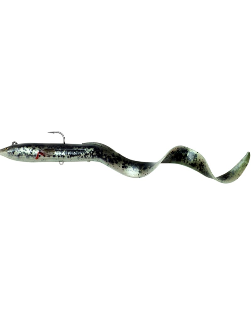 Guma 4D Real Eel Savage Gear 20cm 38g Sinking Black/Green/Pearl Php