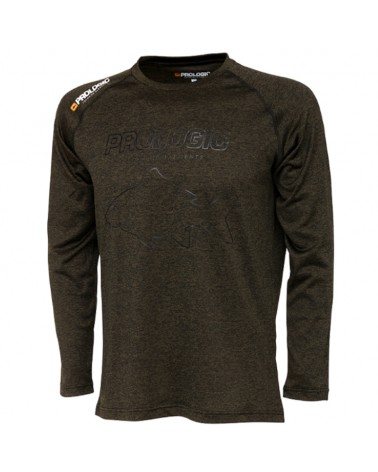 Koszulka Z Długim Rękawem Prologic Mega Fish Long Sleeve T-Shirt M Green