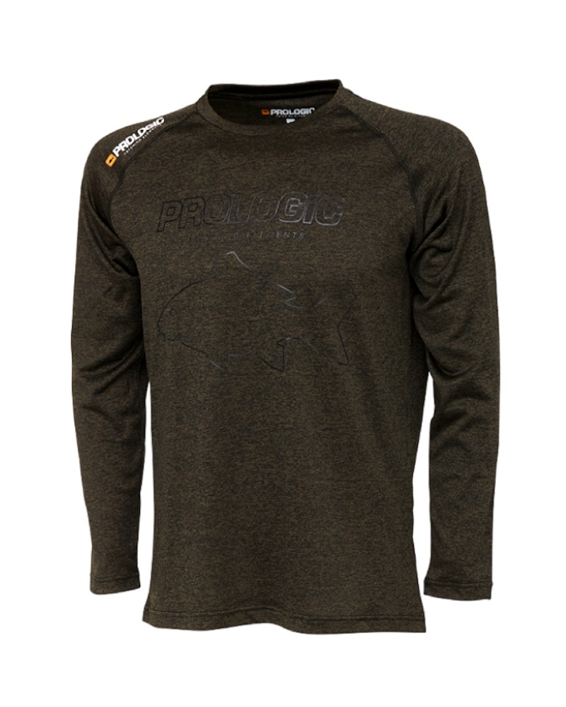 Koszulka Z Długim Rękawem Prologic Mega Fish Long Sleeve T-Shirt XXL Green