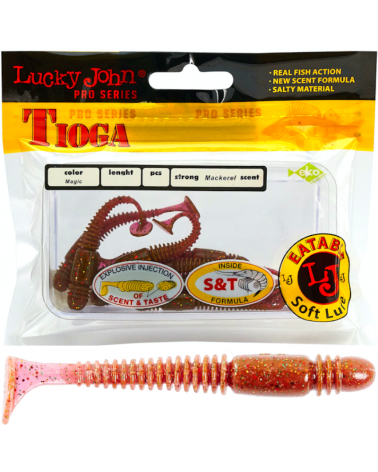 Guma Ripper Lucky John Tioga 2.4" 6.1cm S14 Magic 9szt.