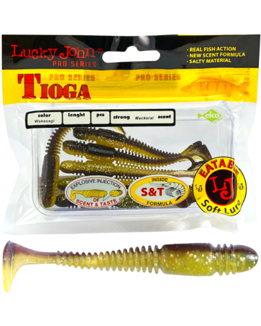 Guma Ripper Lucky John Tioga 2.4" 6.1cm T36 Wakasagi 9szt.