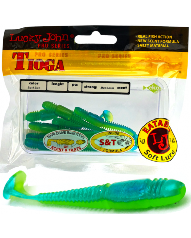 Guma Ripper Lucky John Tioga 2.4" 6.1cm T50 Black Blue 9szt.