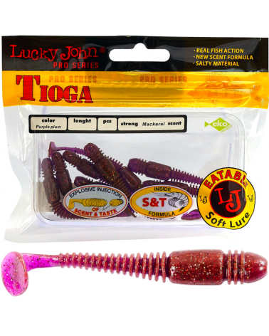 Guma Ripper Lucky John Tioga 2.9" 7.4cm S13 Purple Plum 7szt.