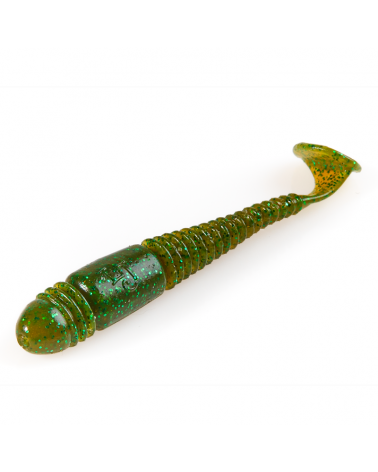 Guma Ripper Lucky John Tioga 2.9" 7.4cm S67 Oil Green Pepper 7szt.