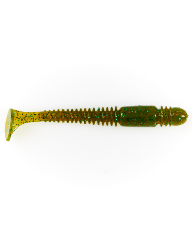 Guma Ripper Lucky John Tioga 2.9" 7.4cm S67 Oil Green Pepper 7szt.