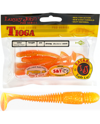 Guma Ripper Lucky John Tioga 2.9" 7.4cm T26 Orange Chart 7szt.