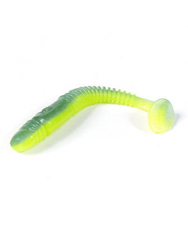 Guma Ripper Lucky John Tioga 2.9" 7.4cm T57 Ice Chartreuse 7szt.