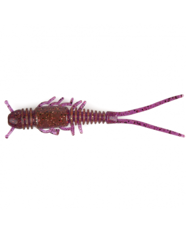 Guma Robak Lucky John Tioga Hog 3.5" 8.9cm S13 Purple Plum 6szt.