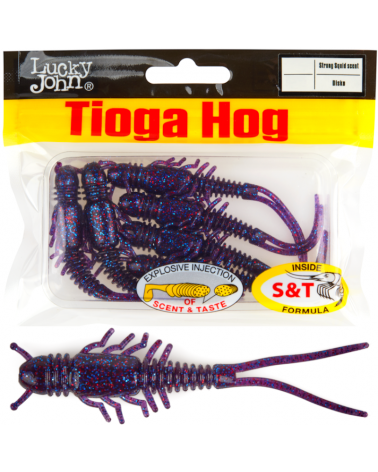 Guma Robak Lucky John Tioga Hog 3.5" 8.9cm S63 Disko 6szt.