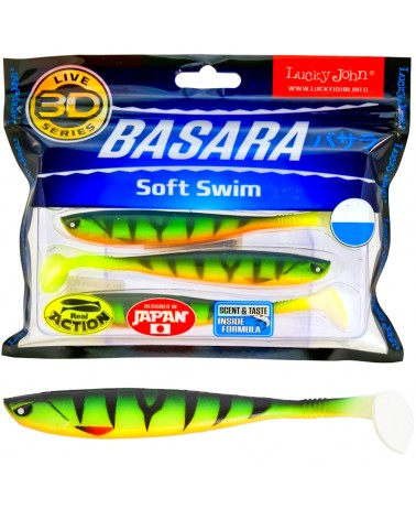 Guma Ripper Lucky John 3D Basara Soft Swim 5" 12.7cm PG13 4szt.