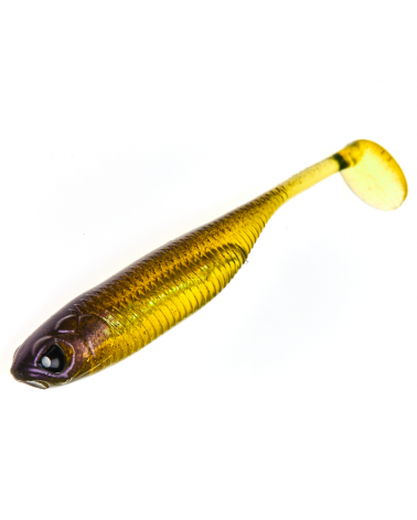 Guma Ripper Lucky John 3D Makora Shad Tail 6" 15.2cm 004 3szt.
