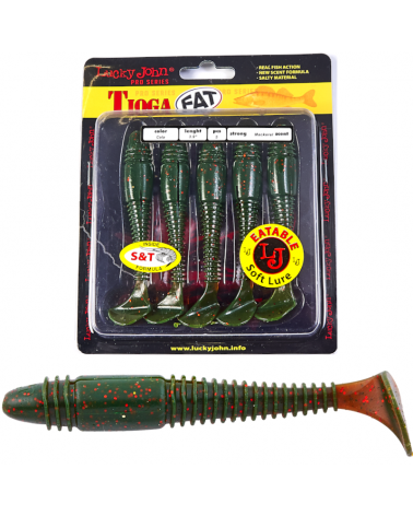 Guma Ripper Lucky John Tioga Fat 3.9" 9.9cm PA16 Cola 5szt.
