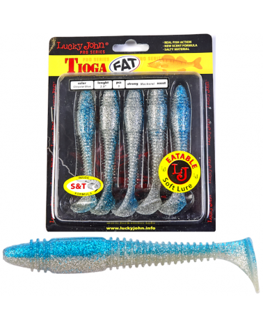 Guma Ripper Lucky John Tioga Fat 3.9" 9.9cm T05 Chrystal Blue