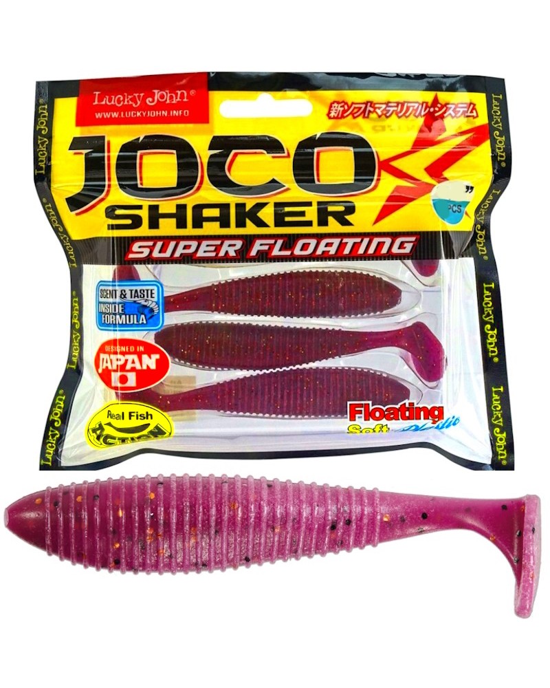 Guma Ripper Lucky John Joco Shaker 3.5" 8.9cm F04 4szt.