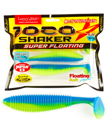 Guma Ripper Lucky John Joco Shaker 5.5" 13.97cm T50 Black Blue 3szt.