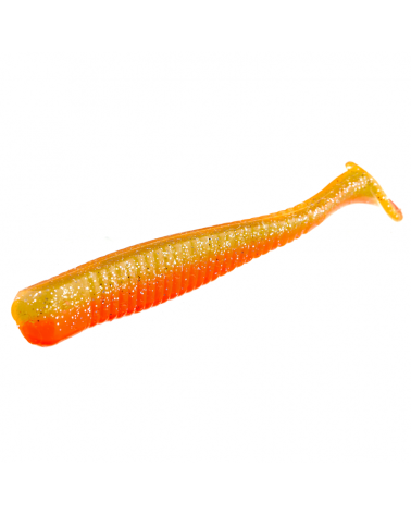 Guma Ripper Lucky John Long John 4.2" 10.7cm T26 Orange Chart 6szt.