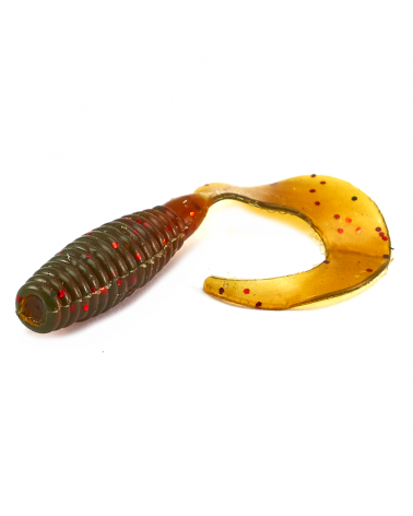 Guma Twister Lucky John Micro Grub 1" 2.5cm 085 Nagoya Shrimp 15szt.
