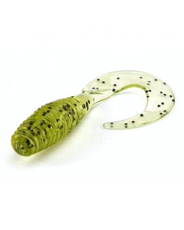 Guma Twister Lucky John Micro Grub 1" 2.5cm PA01 Watermelon 15szt.