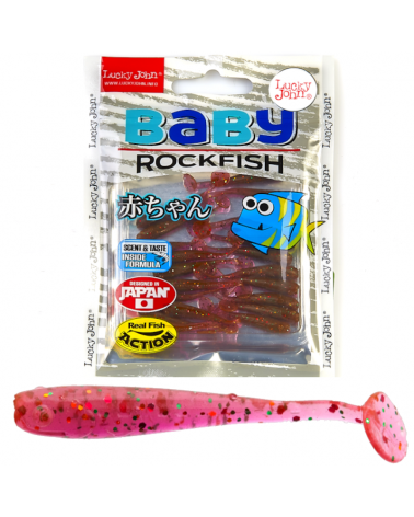 Guma Ripper Lucky John Baby Rockfish 1.4" 3.5cm S14 Magic 20szt.