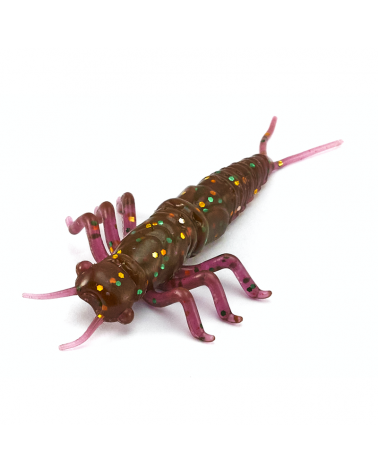 Guma Robak Lucky John Nayada 2" 5cm S13 Purple Plum 9szt.
