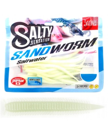 Guma Robak Lucky John Sandworm 2" 5cm F33 24szt.
