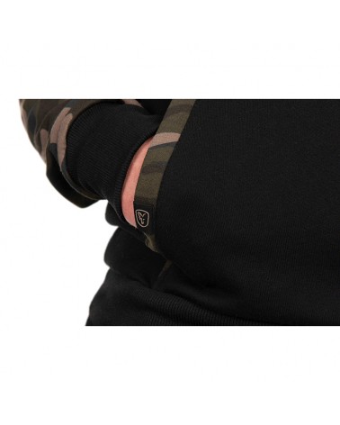 Bluza Z Kapturem Fox Black Camo Raglan Hoodie L