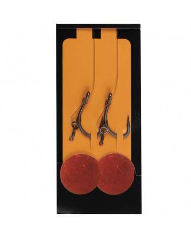 Przypon Karpiowy Fox Edges Curve Short Fluoro D-Rig Nr 4 20lb 9.07kg 2szt.