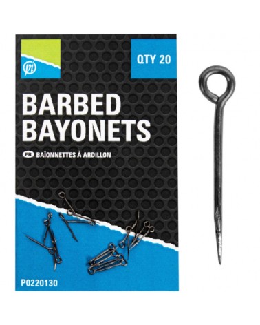 Wkręty Preston Igły Do Przynęt Z Zadziorem Barbed Bayonets 20szt.