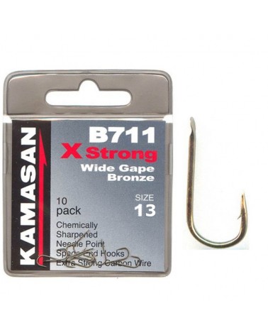 Haczyki Kamasan B711 Barbed roz.13 10szt.