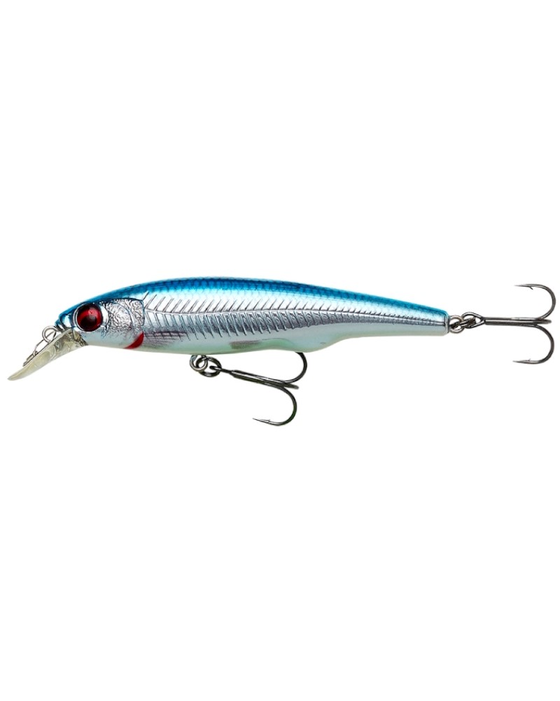 Wobler Savage Gear Gravity Twitch SR 9.5cm 15g Blue Chrome 0.7-1.5m Suspending