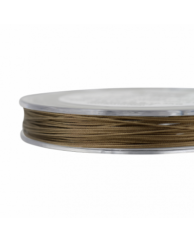 Materiał Linka Na Przypony Savage Gear 7x7 Raw 49 0.36mm 11kg 24lb 10m Uncoated Brown