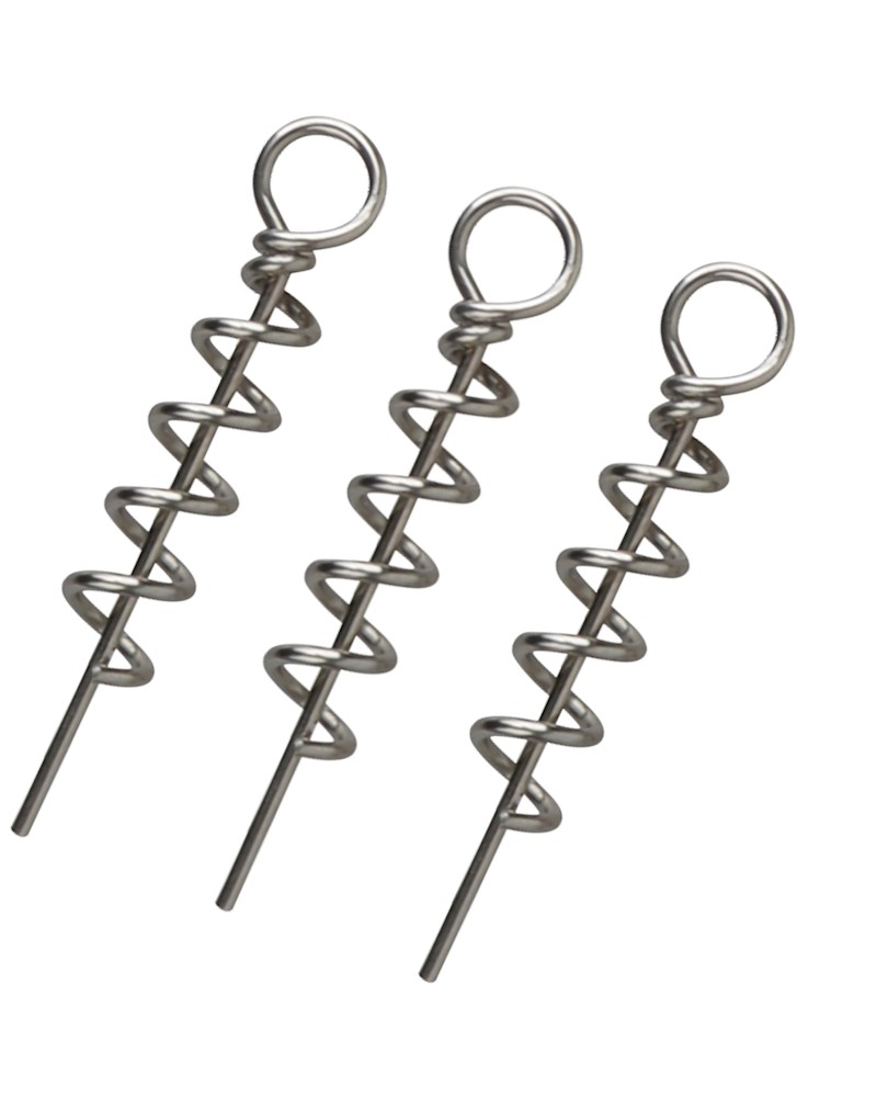 Savage Gear Wkręty Do Przynęt Gumowych Corkscrew L 8szt.