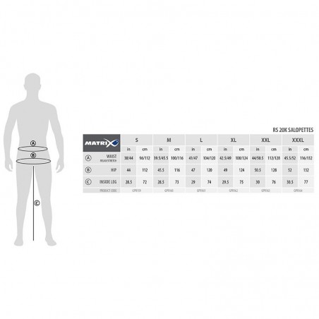 Spodnie Matrix Hydro RS 20K Salopettes L