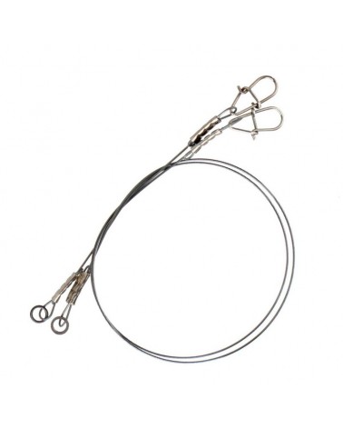 Przypon Savage Gear Titanium Jerkbait Trace 30cm 0.60mm 25kg 55lbs 2szt.