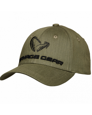 Czapka Z Daszkiem Savage Gear Catch Cap Onesize Olive Green Melange