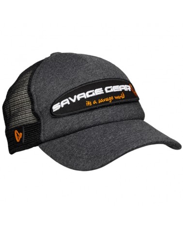 Czapka Z Daszkiem Savage Gear Attitude Cap Onesize Grey Melange