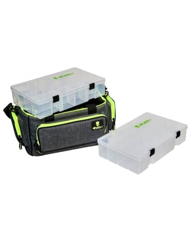 Torba Z Pudełkami Gunki Power Game Pike 36x20x28cm