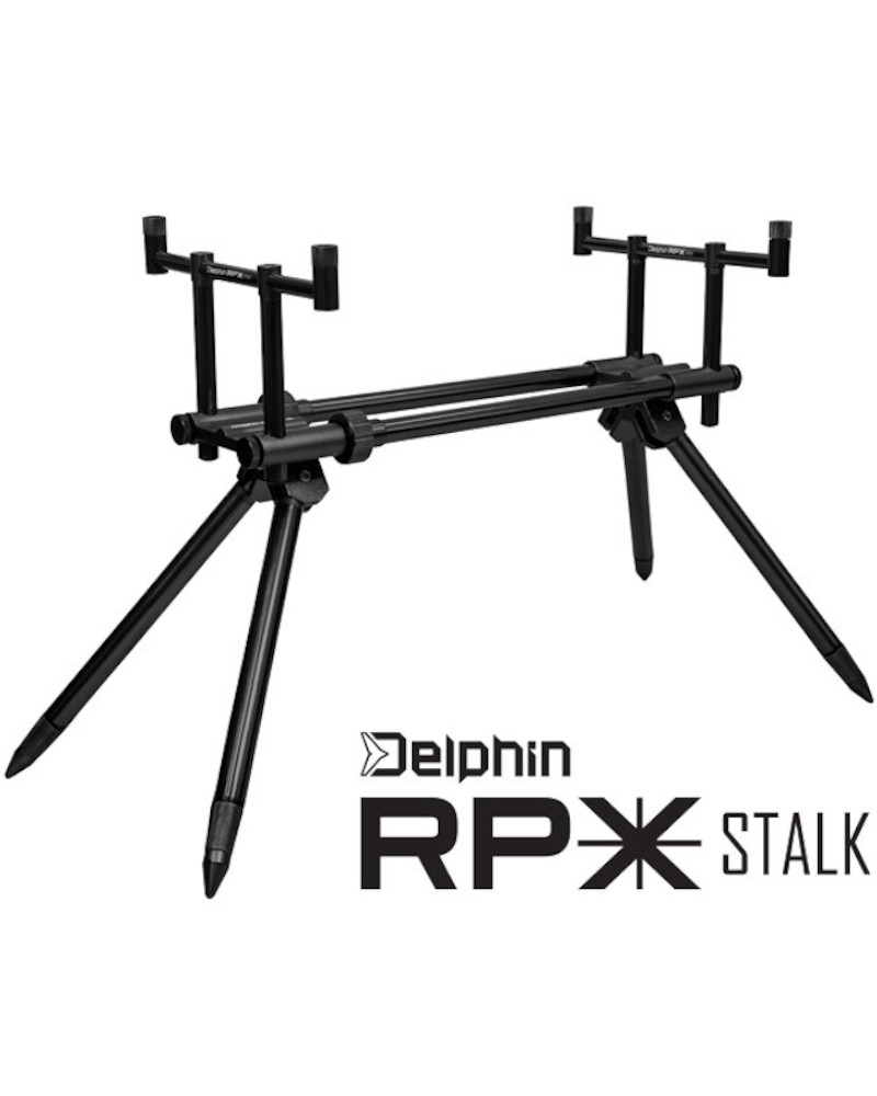 Stanowisko Karpiowe Delphin Rodpod RPX Stalk BlackWay Na 2 Wędki