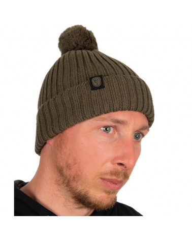 Czapka Zimowa Fox Merino Bobble Hat Olive