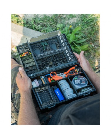 Pudełko Organizer Na Akcesoria Karpiowe Fox Edges Loaded Medium Tackle Box 27x19x7cm